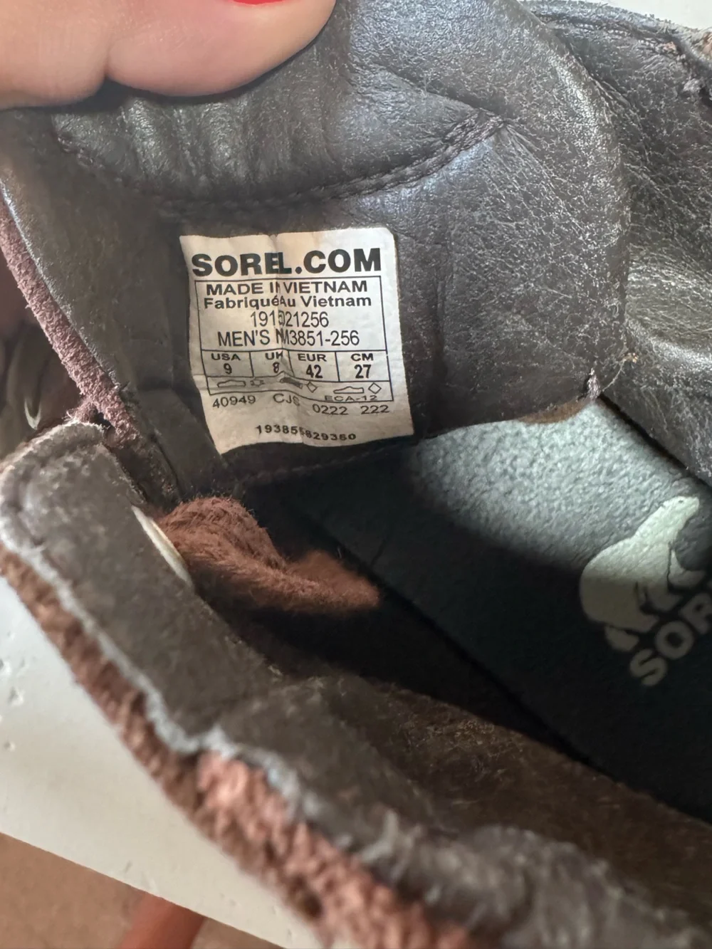 Sorel Men's Dark Brown Leather Chukka Boots